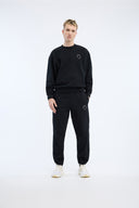7 Days Active MIND Regular Crewneck Sweatshirts 001 Black