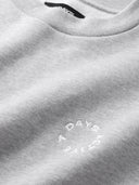 7 Days Active MIND Regular Crewneck Sweatshirts 022 Heather Grey