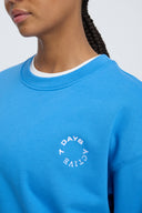 7 Days Active MIND Regular Crewneck Tops 036 Blue