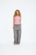 7 Days Active MIND W Rib Tank Tops 052 Rose