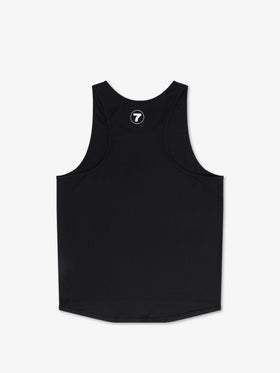 7 DAYS Men's Singlet Tanktops 001 Black