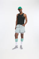 7 Days Active Mens Singlet Training Tops 060 Petrol
