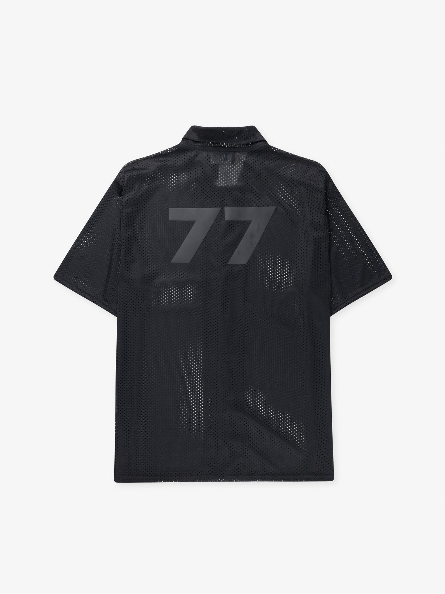 7 DAYS Mesh Shirt Shirts 001 Black