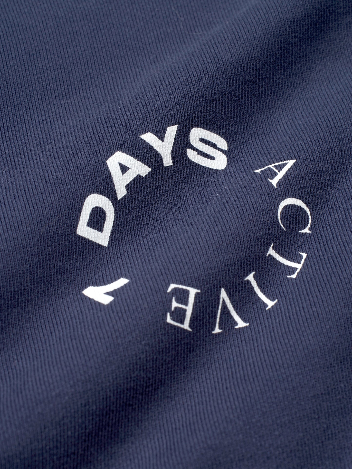 7 DAYS Monday Crewneck Sweatshirts 358 Navy