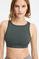 7 Days Active OPEN BACK BRA Training Tops 060 Petrol
