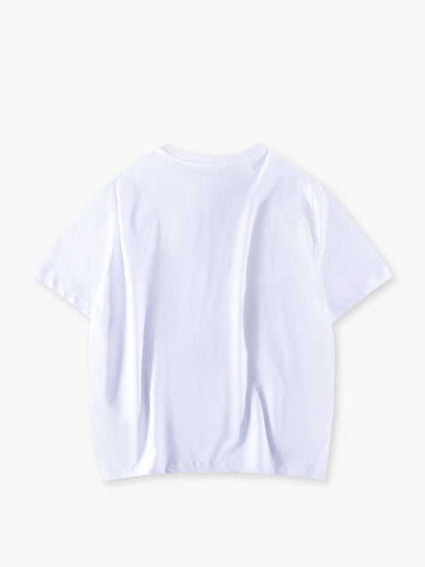 7 Days Active Organic Basic Tee T-shirt S/S 049 Brilliant white