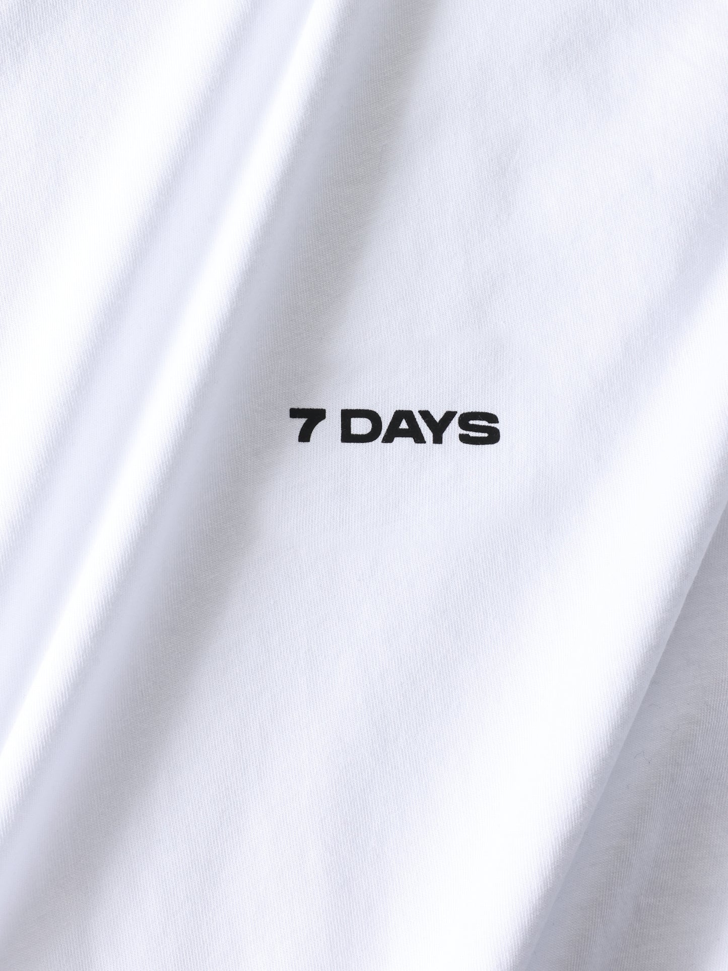 7 Days Active Organic Basic Tee T-shirt S/S 049 Brilliant white