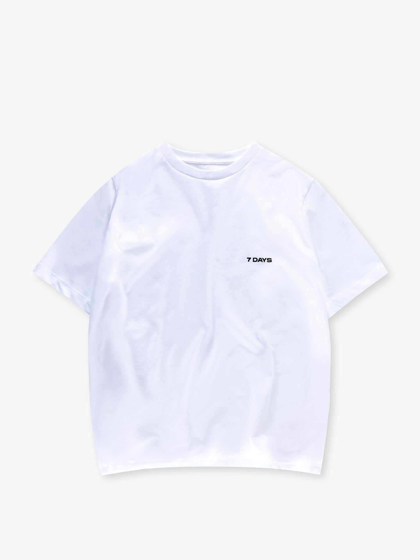 7 Days Active Organic Basic Tee T-shirt S/S 049 Brilliant white