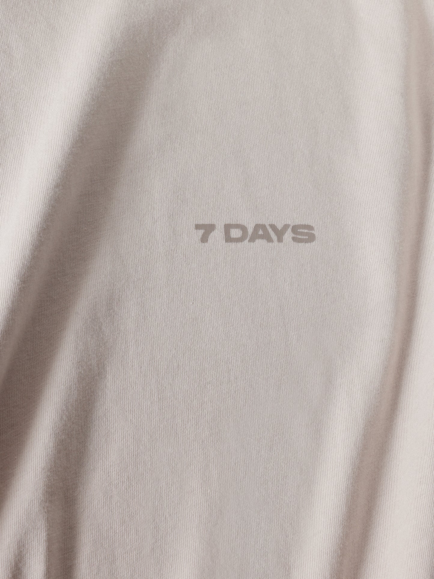 7 Days Active Organic Basic Tee T-shirt S/S 835 Silver Gray