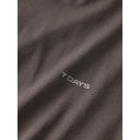 7 Days Active Organic Basic Tee T-shirt S/S 071 Major Brown