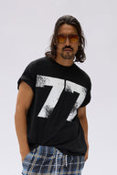 7 Days Active Organic Basic Tee T-shirt S/S 001 Black