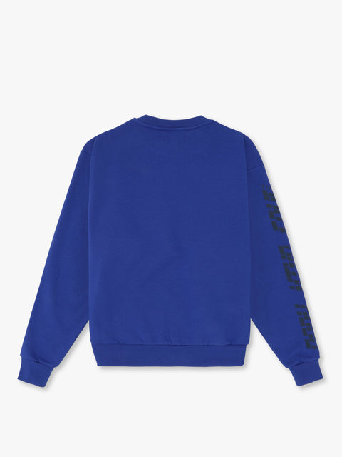 7 DAYS Organic Crewneck Sweatshirts 828 Bluing