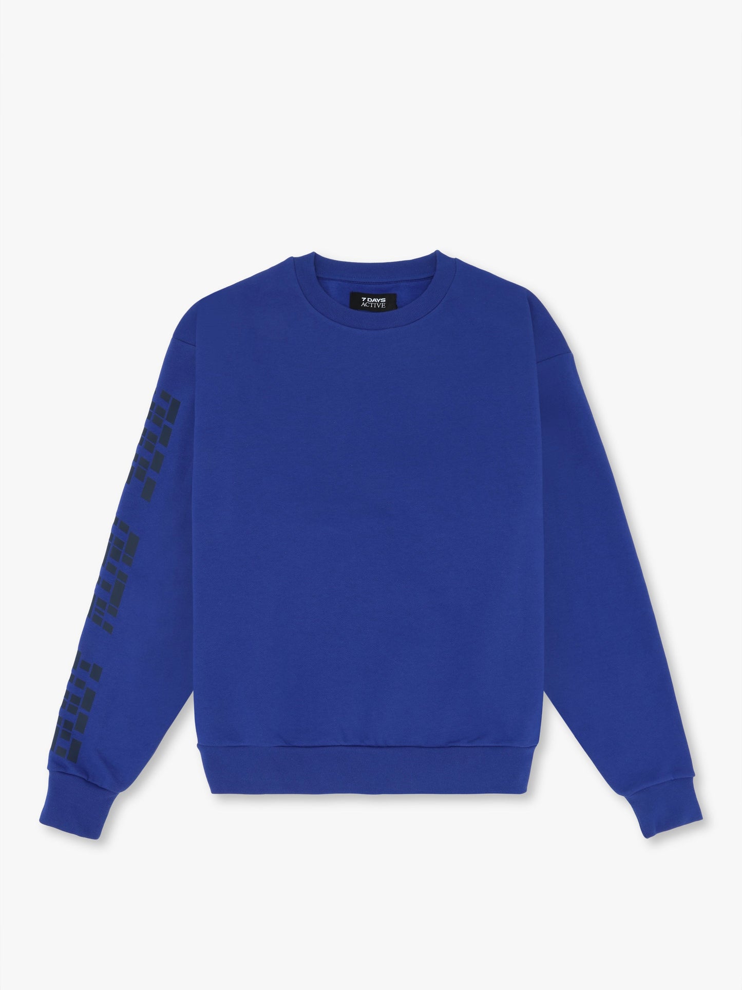 7 DAYS Organic Crewneck Sweatshirts 828 Bluing