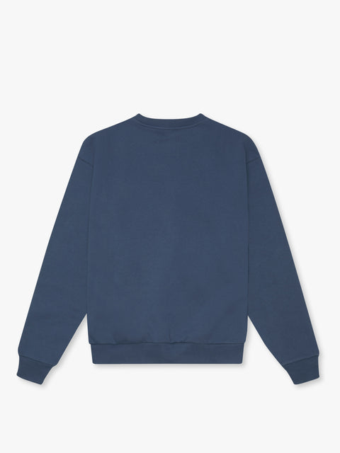 7 Days Active Organic Crewneck Sweatshirts 833 Dark Denim