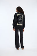 7 Days Active Organic Crewneck Sweatshirts 001 Black