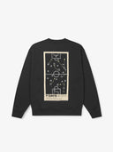 7 Days Active Organic Crewneck Sweatshirts 001 Black