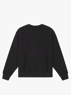 7 DAYS Organic Fitted Crewneck Sweatshirts 001 Black