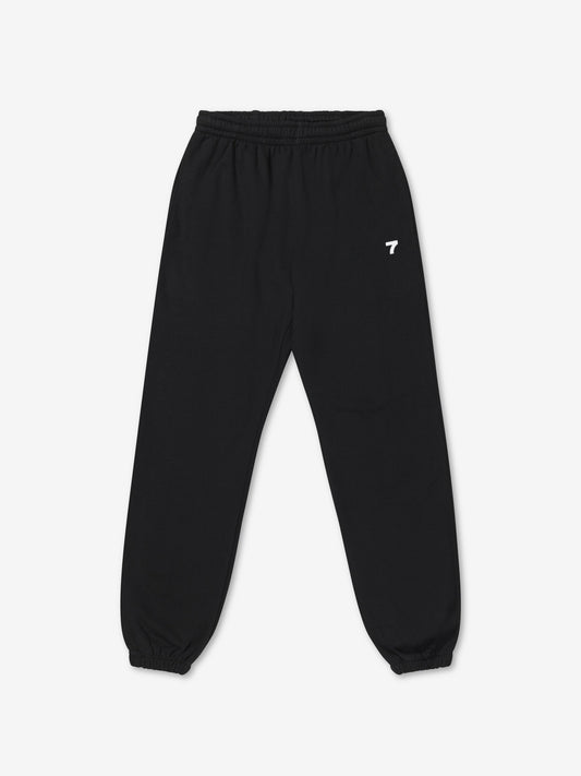 7 DAYS Organic Fitted Sweat Pants Sweatpants 001 Black