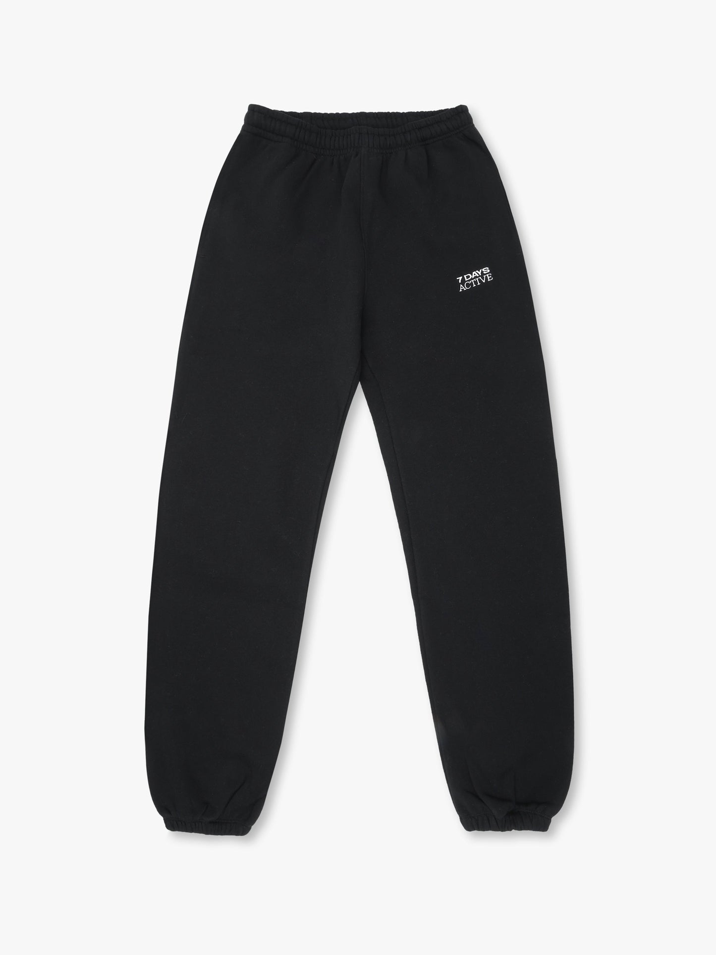 7 DAYS Organic Fitted Sweatpants Sweatpants 001 Black