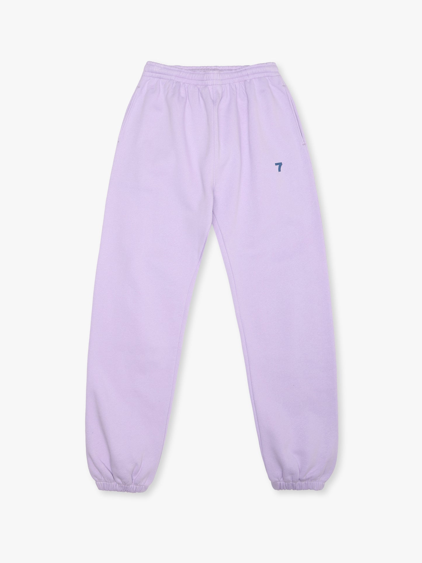 7 Days Active Organic Fitted Sweatpants Sweatpants 836 Lavender