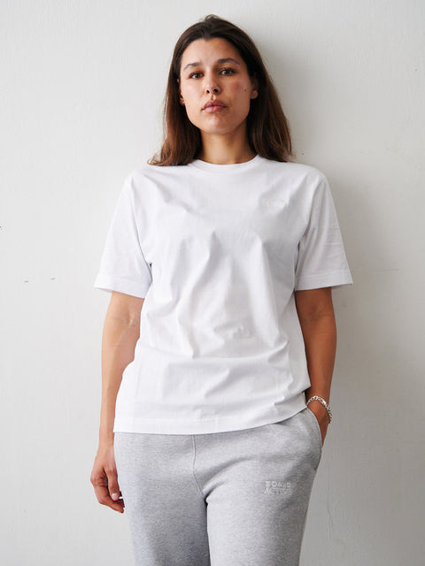 7 DAYS Organic Fitted Tee T-shirt S/S 049 Brilliant white