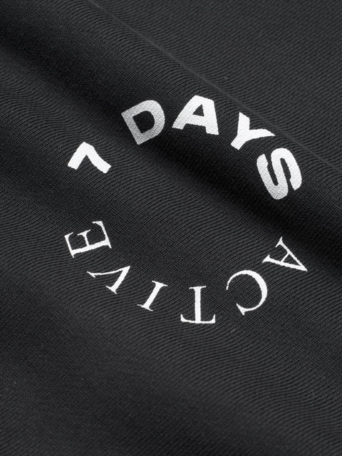 7 DAYS Organic Hoodie Hoodie 001 Black