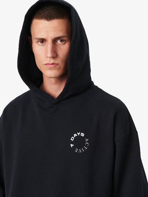 7 DAYS Organic Hoodie Hoodie 001 Black