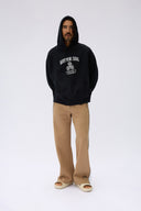 7 Days Active Organic Hoodie Sweatshirts 001 Black