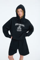 7 Days Active Organic Hoodie Sweatshirts 001 Black