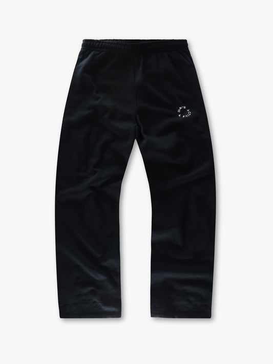 7 Days Active Organic Lounge Pants Sweatpants 001 Black