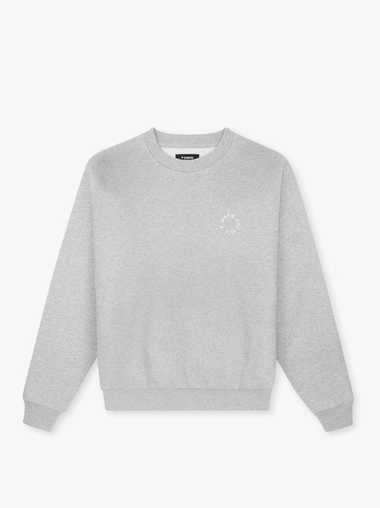 7 DAYS Organic Regular Crewneck Sweatshirts 022 Heather Grey