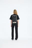 7 Days Active Organic Regular Field Tee T-shirt S/S 001 Black