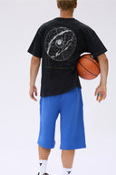 7 Days Active Organic Regular Globe Tee T-shirt S/S 001 Black