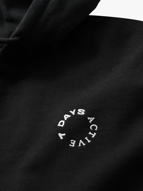 7 DAYS Organic Regular Hoodie Hoodie 001 Black