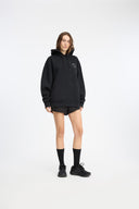 7 Days Active Organic Regular Hoodie Hoodie 001 Black