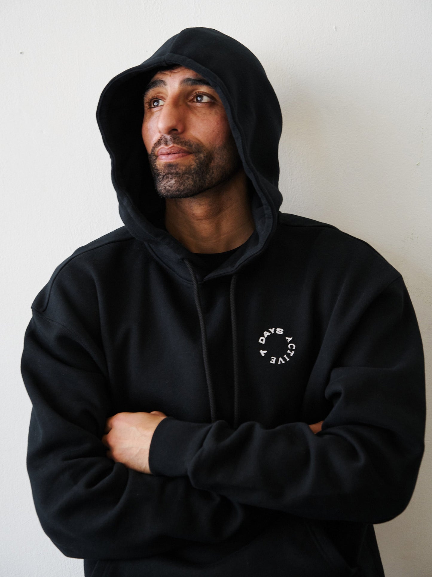 7 DAYS Organic Regular Hoodie Hoodie 001 Black