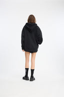 7 Days Active Organic Regular Hoodie Hoodie 001 Black
