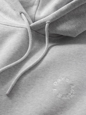 7 DAYS Organic Regular Hoodie Hoodie 022 Heather Grey