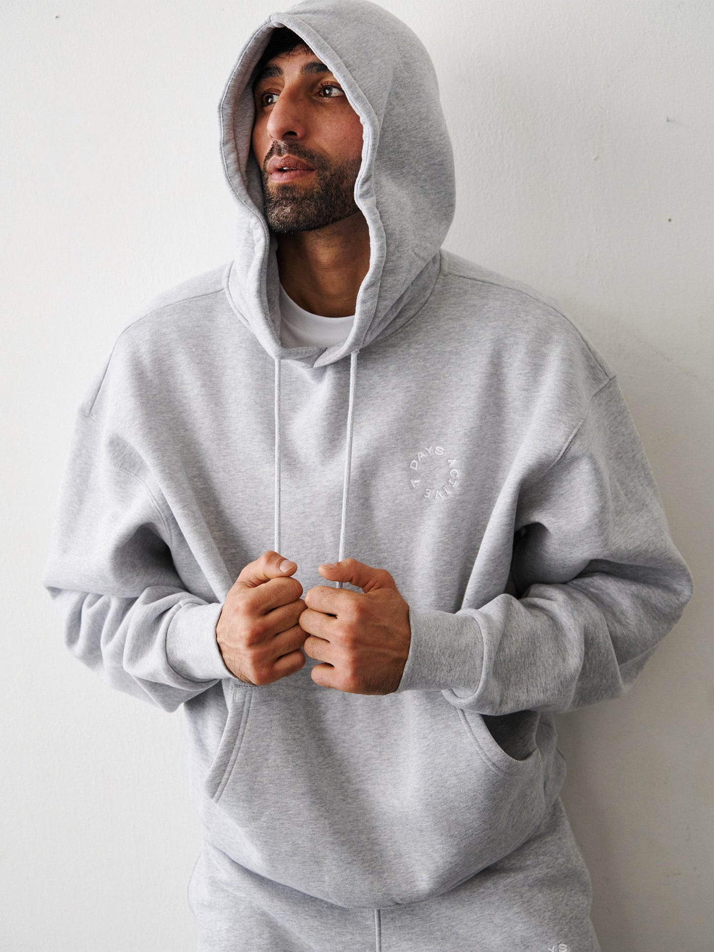 7 DAYS Organic Regular Hoodie Hoodie 022 Heather Grey