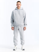 7 Days Active Organic Regular Hoodie Hoodie 022 Heather Grey