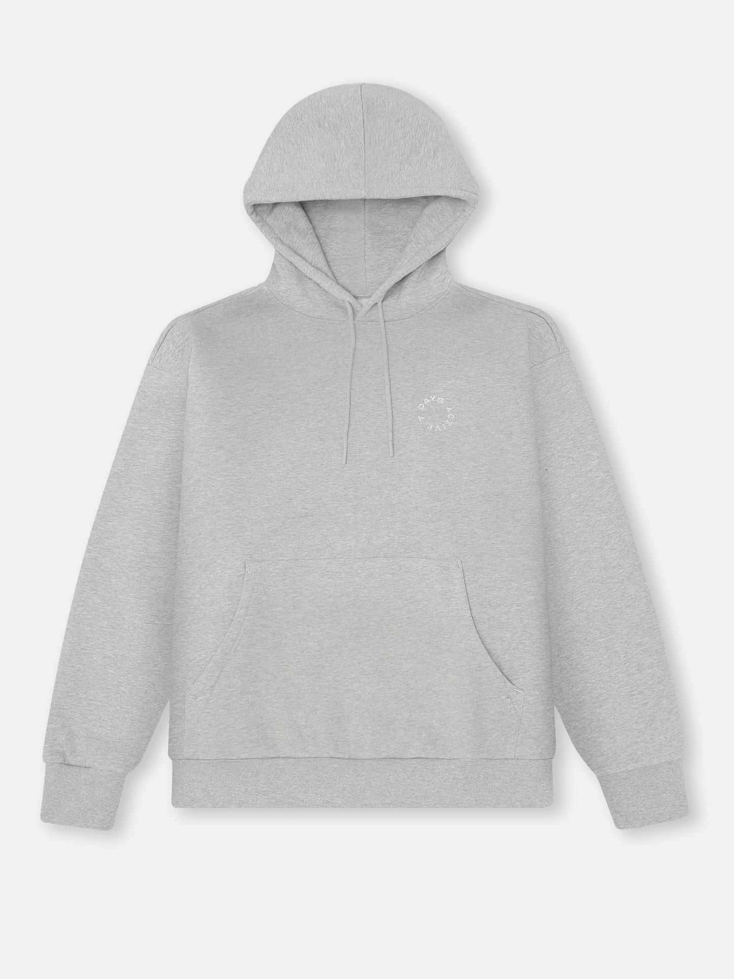 7 DAYS Organic Regular Hoodie Hoodie 022 Heather Grey