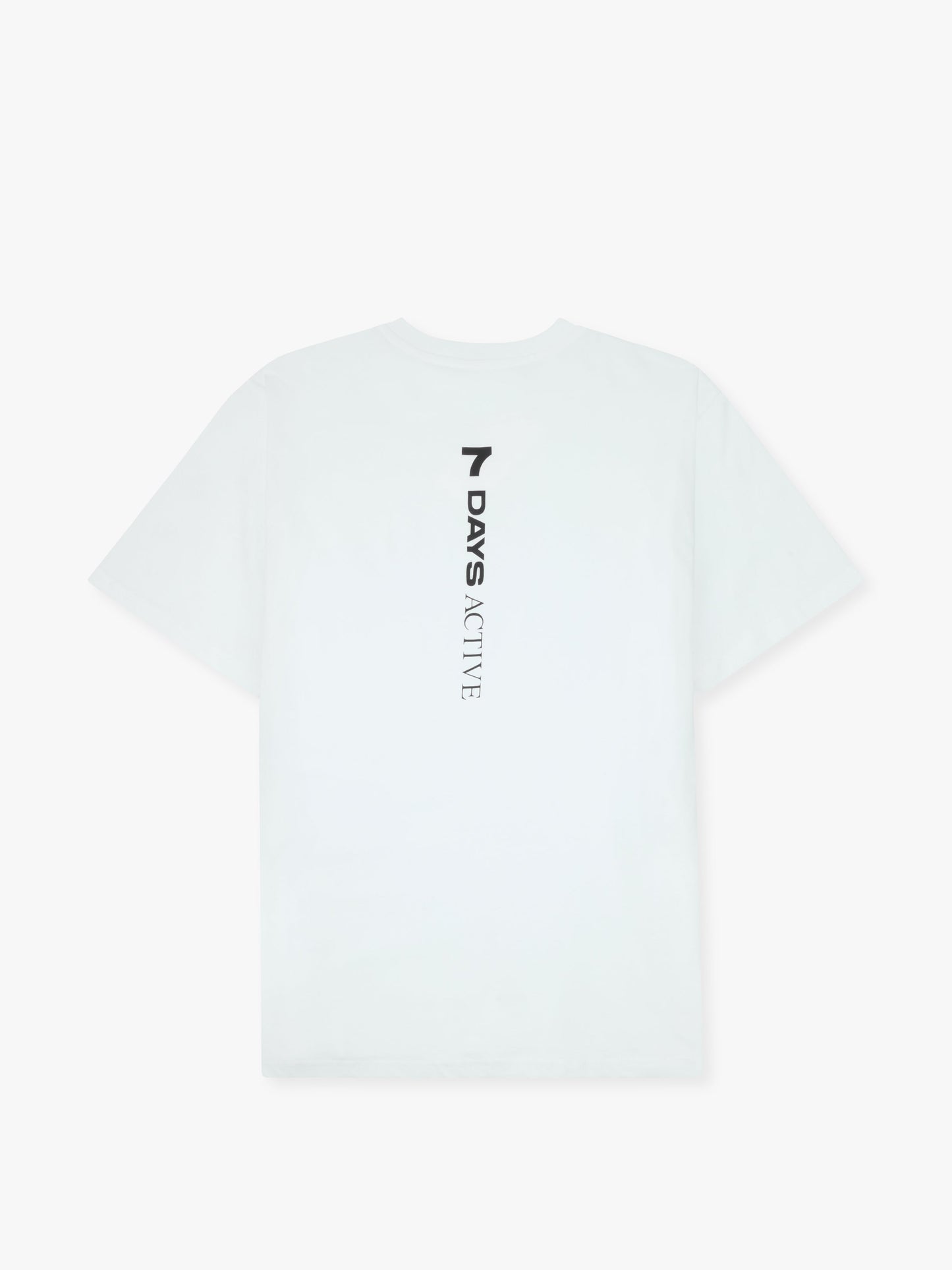 7 Days Active Organic Regular Logo Tee T-shirt S/S 049 Brilliant white