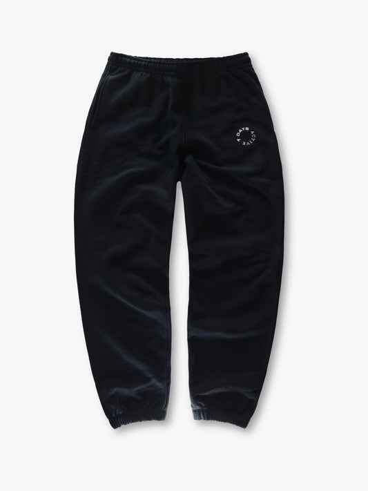 7 Days Active Organic Regular Sweatpants Sweatpants 001 Black