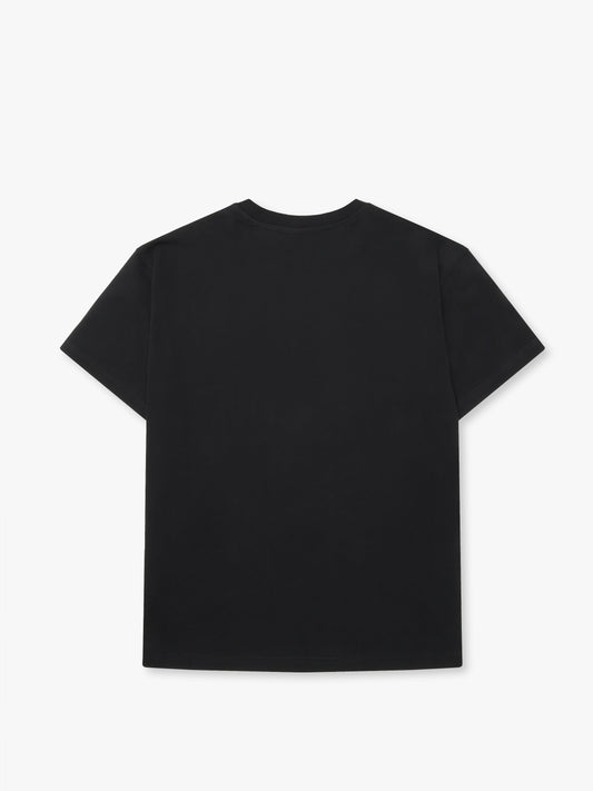 7 DAYS Organic Regular Tee T-shirt S/S 001 Black