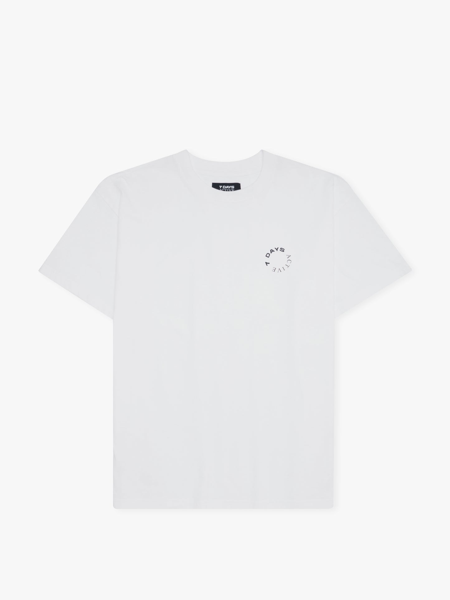 7 DAYS Organic Regular Tee T-shirt S/S 049 Brilliant white