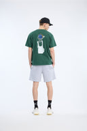 7 Days Active Organic Regular Tee T-shirt S/S 899 Trekking Green