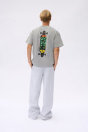 7 Days Active Organic Regular Tee T-shirt S/S 022 Heather Grey