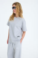 7 Days Active Organic Regular Tee T-shirt S/S 022 Heather Grey