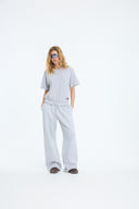 7 Days Active Organic Regular Tee T-shirt S/S 022 Heather Grey