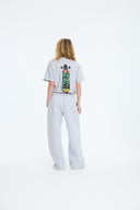 7 Days Active Organic Regular Tee T-shirt S/S 022 Heather Grey